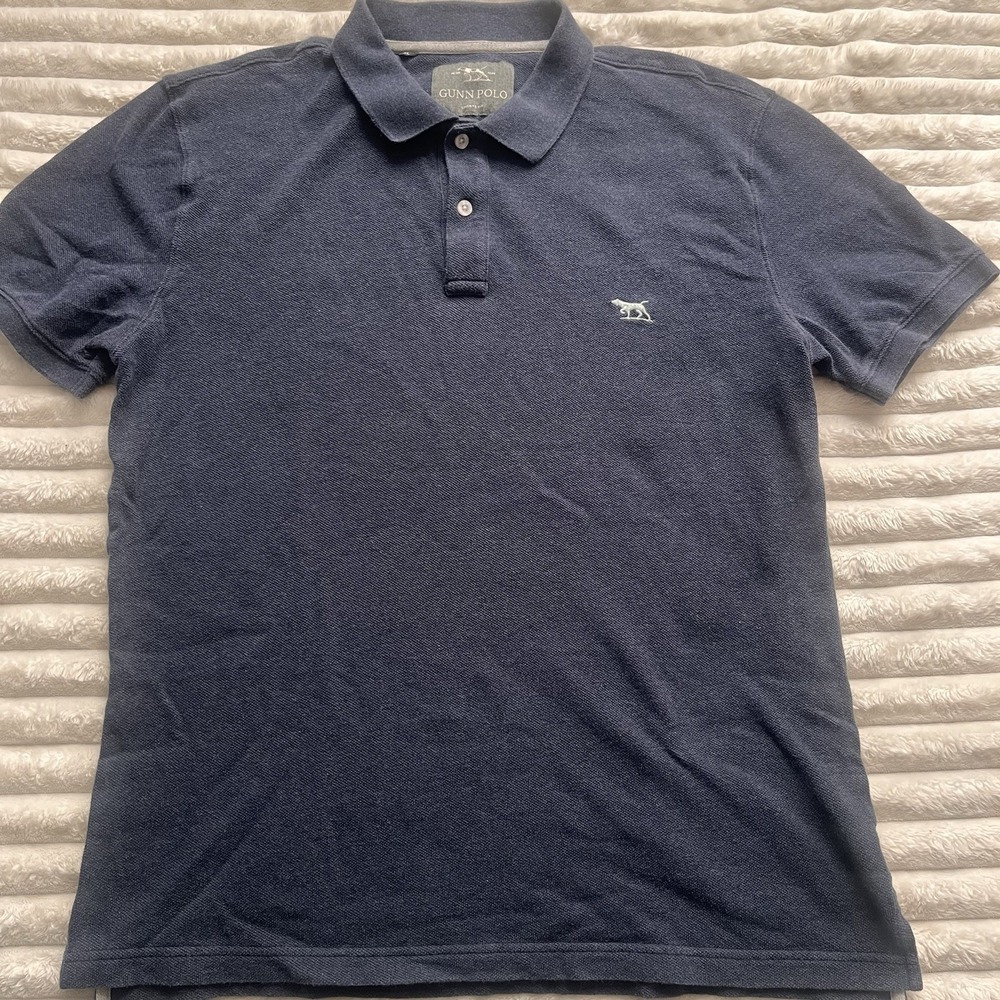 Rodd & Gunn Polo Mens XL Blue Short Sleeve Pique Cotton Casual Preppy Classic - Picture 2 of 8